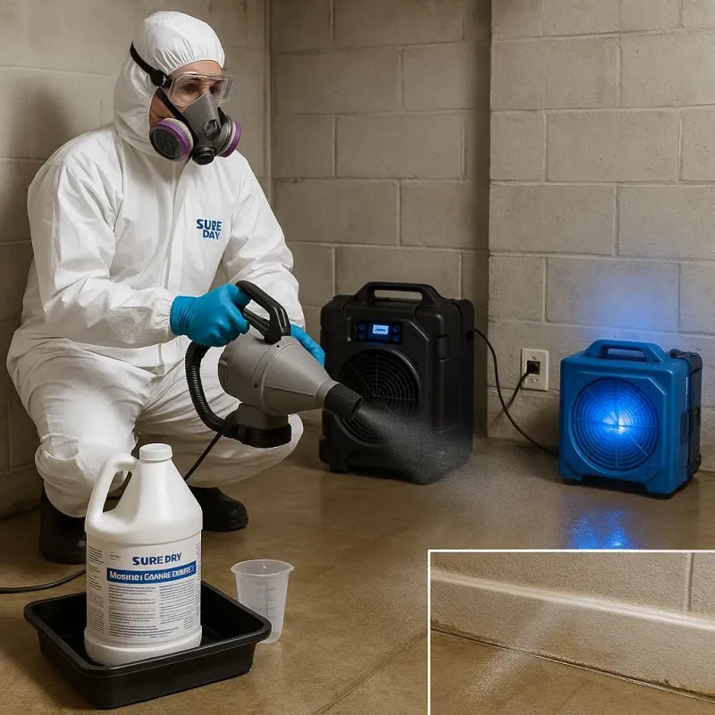 Sanitization and Odor Removal process in Eaton, CO