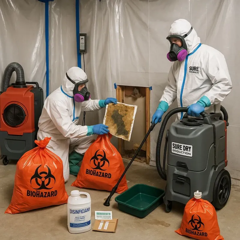 Contaminated Water Handling Protocols process in Eaton, CO